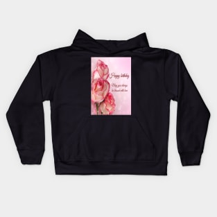 Always blessed with love Kids Hoodie